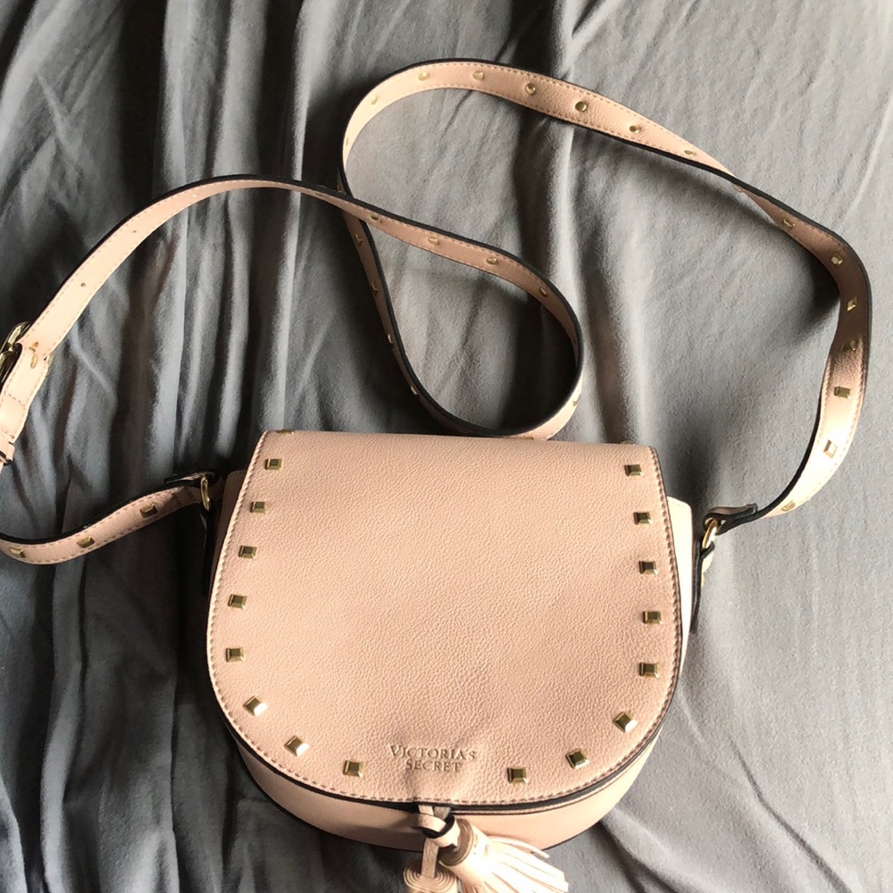 Pink crossbody bag